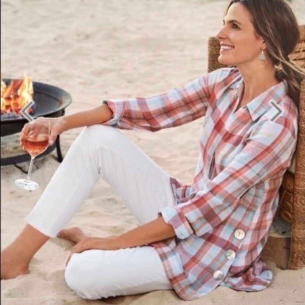 SOFT SURROUNDINGS Lani Shores Womens Large.